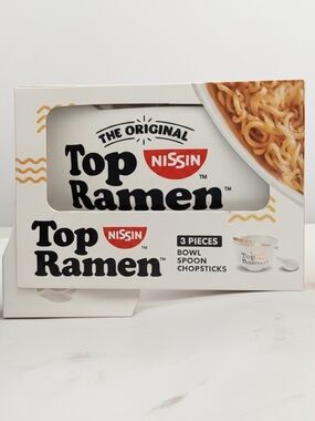 🆕Nissin Top Ramen Bowl Set